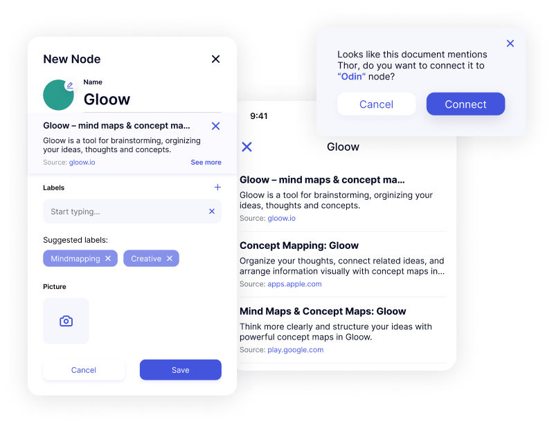 Gloow Features